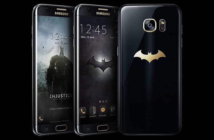 نسخة باتمان للهاتف Galaxy S7 Edge Injustice Edition