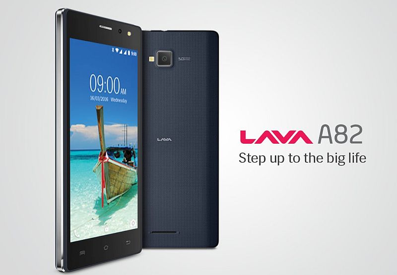 الهاتف الجديد لشركة لافا Lava A82