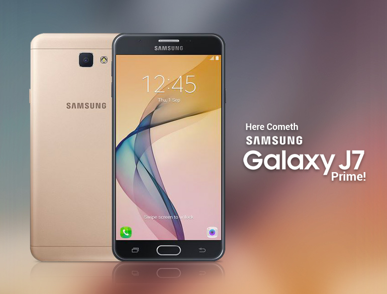 الهاتف الذكي الجديد Samsung Galaxy J7 Prime