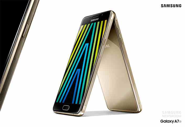 الهاتف الذكي الجديد Galaxy A7 2017