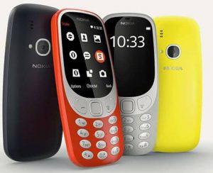 ألوان هاتف Nokia 3310 الجديد