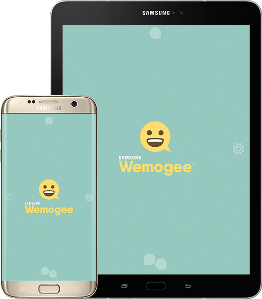 سامسونج تطلق تطبيق الدردشة Wemogee لمساعدة من يعانون من اضطرابات اللغة | بوابة الموبايلات