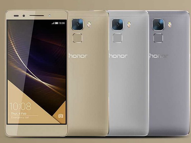 تصميم هاتف Huawei Honor 7