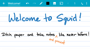 تطبيق Squid أفضل تطبيق لكتابة الملاحظات
