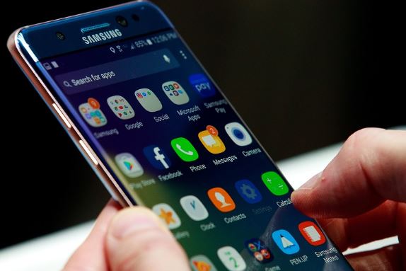 شاشة هاتف Samsung Galaxy Note 8