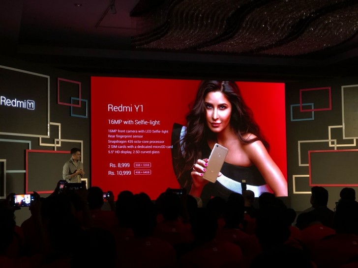 شاومي تعلن عن سلسلة هواتف السيلفي Redmi Y1 و Redmi Y1 Lite