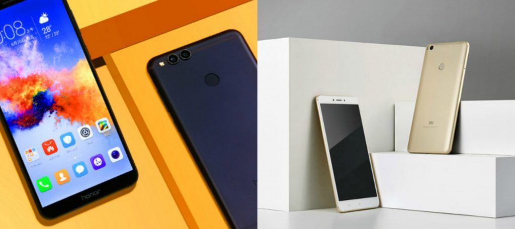 Huawei Honor 7x vs. Xiaomi Mi Max 2