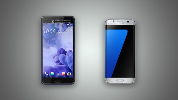 مقارنة بين هاتفي Samsung Galaxy S7 edge وHTC U Ultra