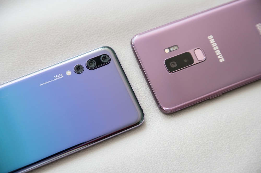 المقارنة الكاملة بين العملاقين Huawei P20 Pro وSamsung Galaxy S9 Plus