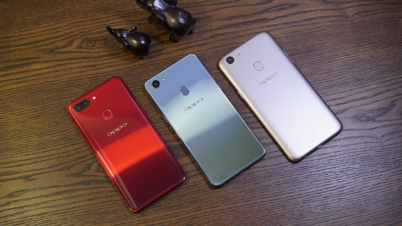 مقارنة تفصيلية بين هواتف Oppo F7 وXiaomi Redmi Note 5 وSamsung Galaxy A6 Plus