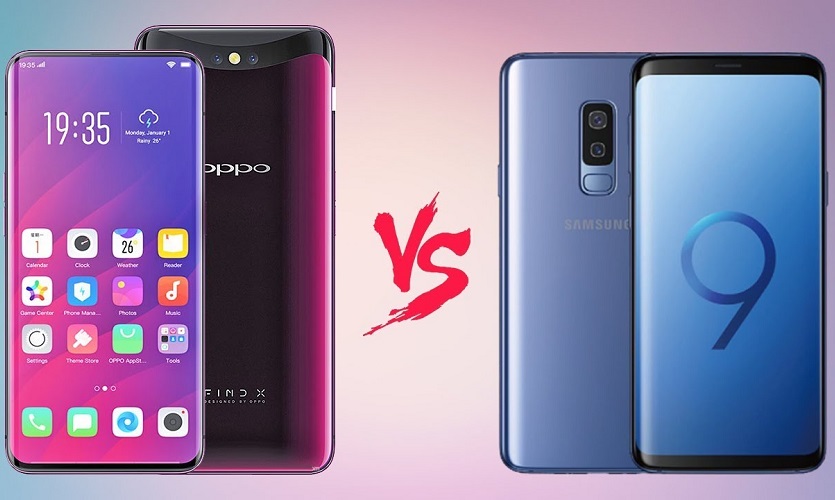 مقارنة بين هاتفي العام الأبرز Samsung Galaxy S9 Plus وOppo Find X