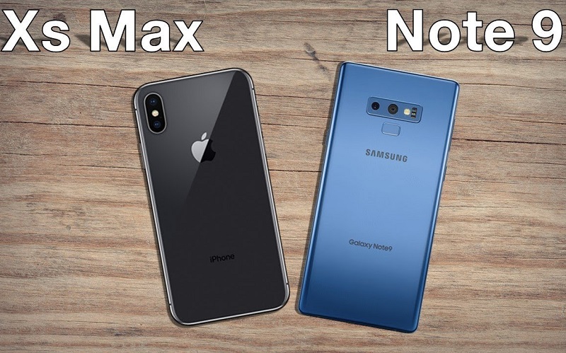 لقاء العملاقين ...مقارنة بين هاتف iPhone XS Max وSamsung Galaxy Note 9