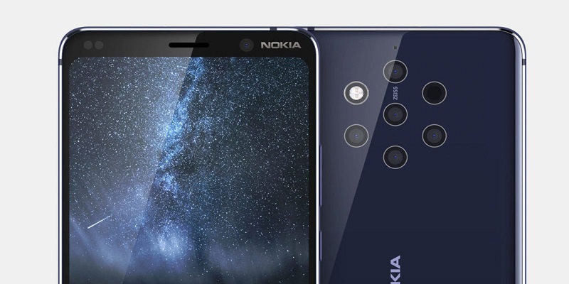 الكشف عن المزيد من تفاصيل هاتف Nokia القادم خماسي العدسات الخلفية Nokia 9