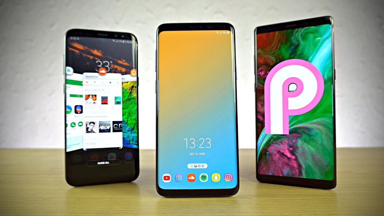 القائمة الكاملة لهواتف Samsung التي ستحصل على ترقية أندرويد 9 باي خلال 2019