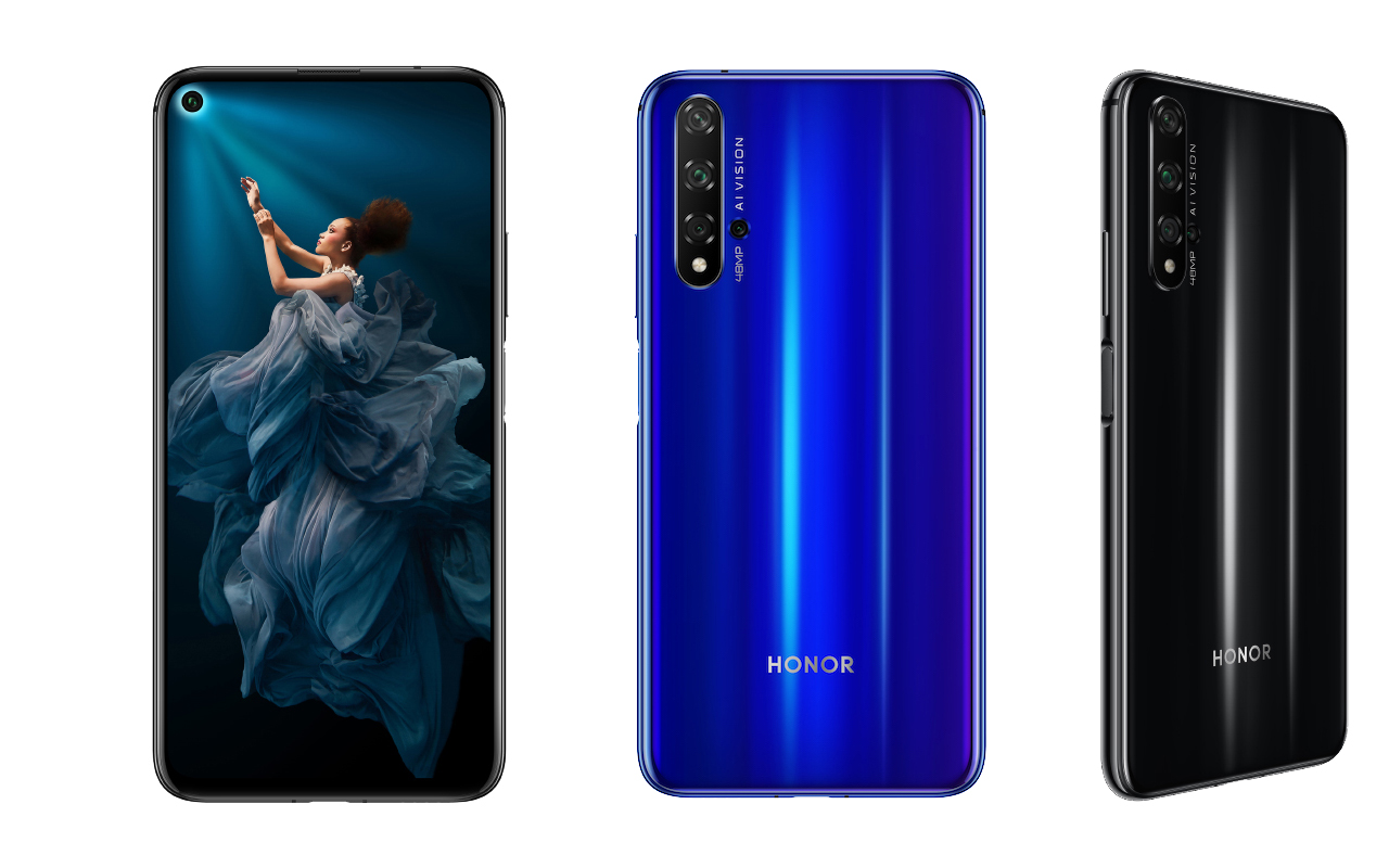 شركة Honor تكشف عن ثلاثة هواتف جديدة منتمية لسلسلة Honor 20 