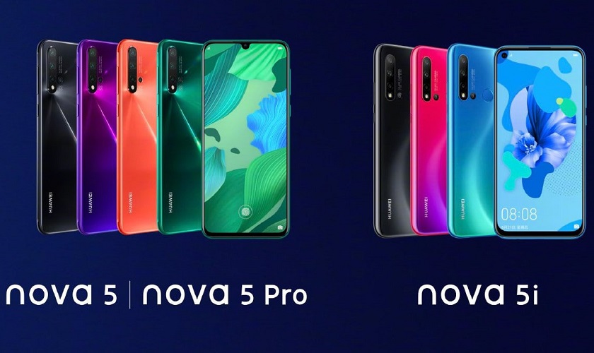 الكشف رسميًا عن مجموعة هواتف Huawei Nova 5 الجديدة بالإضافة إلى أجهزة تابلت ومعالج جديد