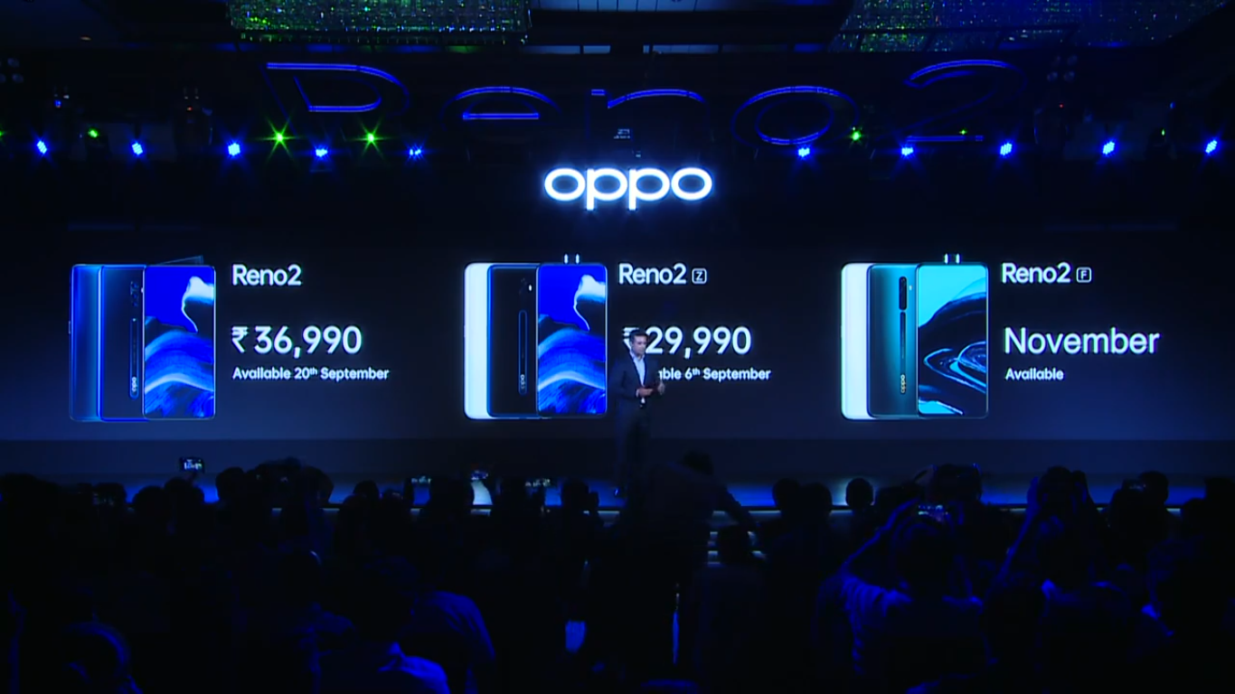 الإعلان رسميًا عن مجموعة هواتف Oppo الجديد Oppo Reno 2