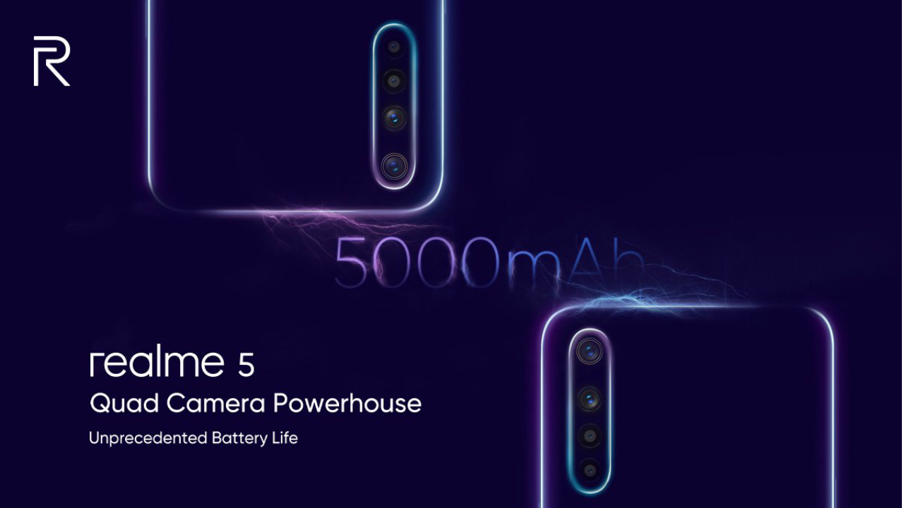 مزايا وعيوب هاتف Realme الجديد Realme 5 ذو الكاميرا الخلفية رباعية العدسات