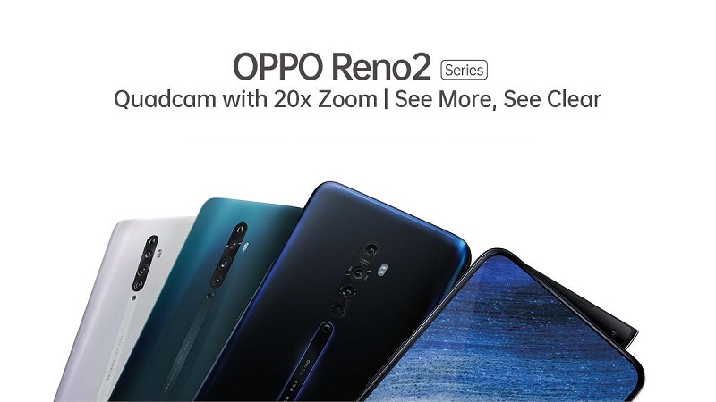 الإعلان رسميًا عن مجموعة هواتف Oppo الجديد Oppo Reno 2