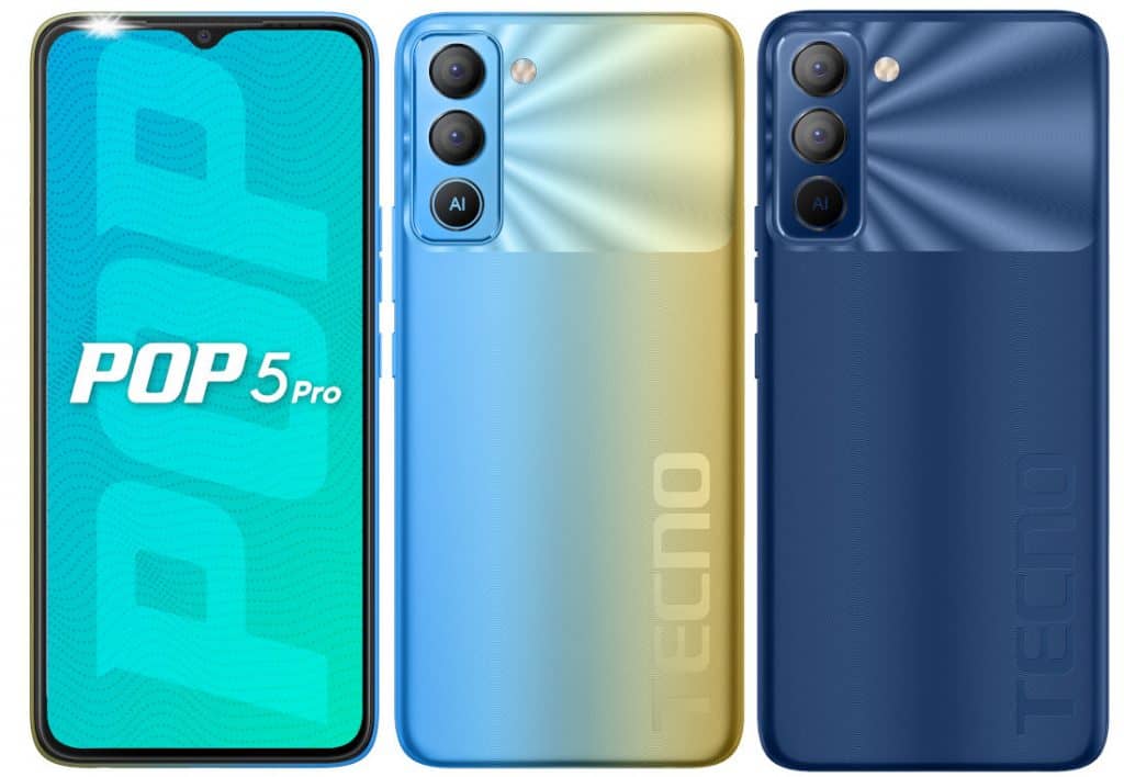مميزات وعيوب وواسعار هاتف Tecno Pop 5 Pro
